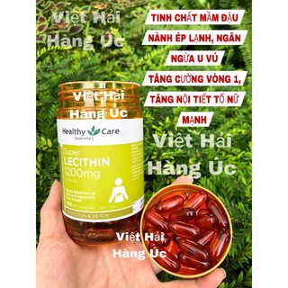 Tinh chất mầm đậu nành Healthy Care Super Lecithin 1200mg