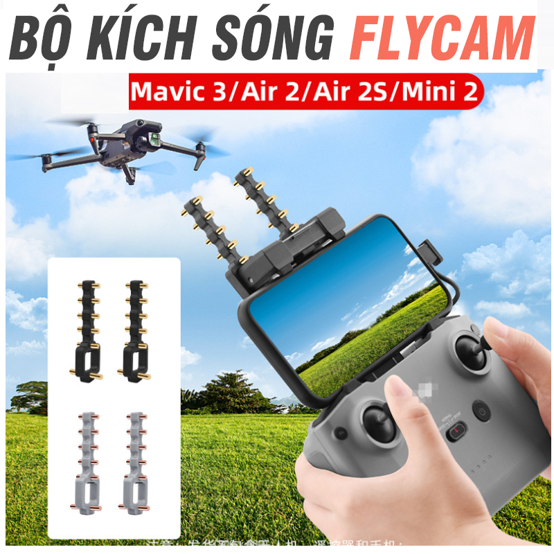 Bộ khuếch đại tín hiệu sóng tay điều khiển N1 N2 cho flycam DJI NEO AIR 3S MINI 4PRO 2S air2 mini 3p