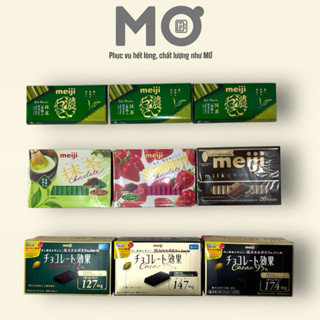 Chocolate socola Meiji Đủ vị nội địa Nhật