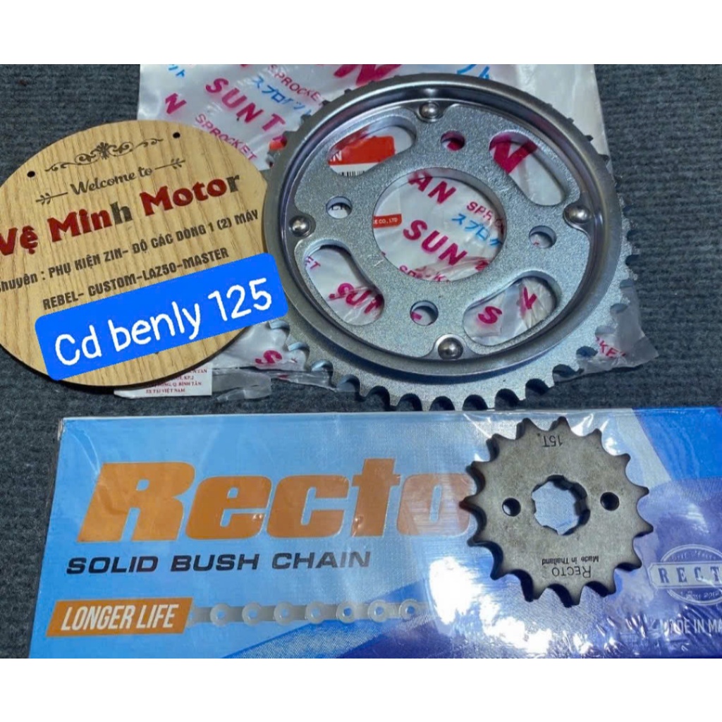 Nhông sên dĩa Cd 125 Benly