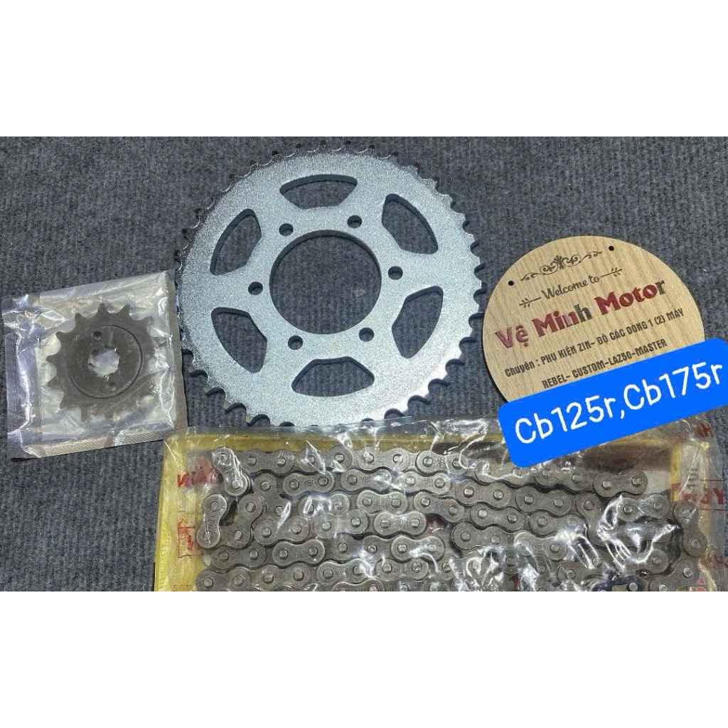 Nhông sên dĩa Rebel USa Cb125r,Cb175r