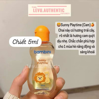 Nước hoa em bé Bambini & Bench - Chiết 5ml