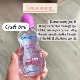 Nước hoa em bé Bambini & Bench - Chiết 5ml