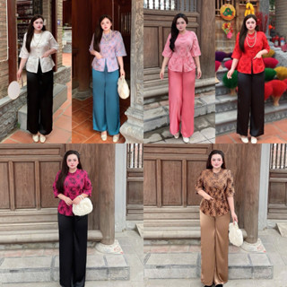 bộ lam túi tiền 60-90kg Quỳnh nhu Bigsize