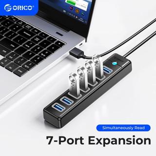 Bộ Chia HUB ORICO USB 3.0 4 & 7 cổng  PW7U Nhỏ Gọn 5Gbps Cho PC/Laptop/Macbook /PAD Bảo Hành 1 Năm