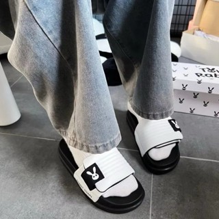 Dép quai ngang RABBIT TOWN nữ nam,dép quai dán hàn quốc đủ size nam nữ DỄ THƯƠNG