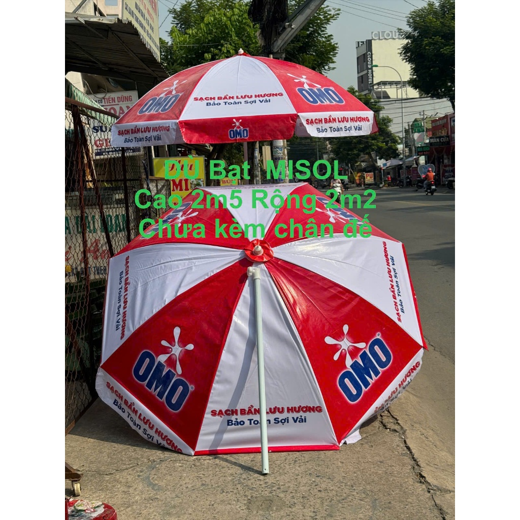 Ô DÙ LỚN CHE MƯA CHE NẮNG BÁN HÀNG CHƯA BAO GỒM ĐẾ