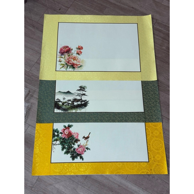 Biểu lụa đóng khung 40x60