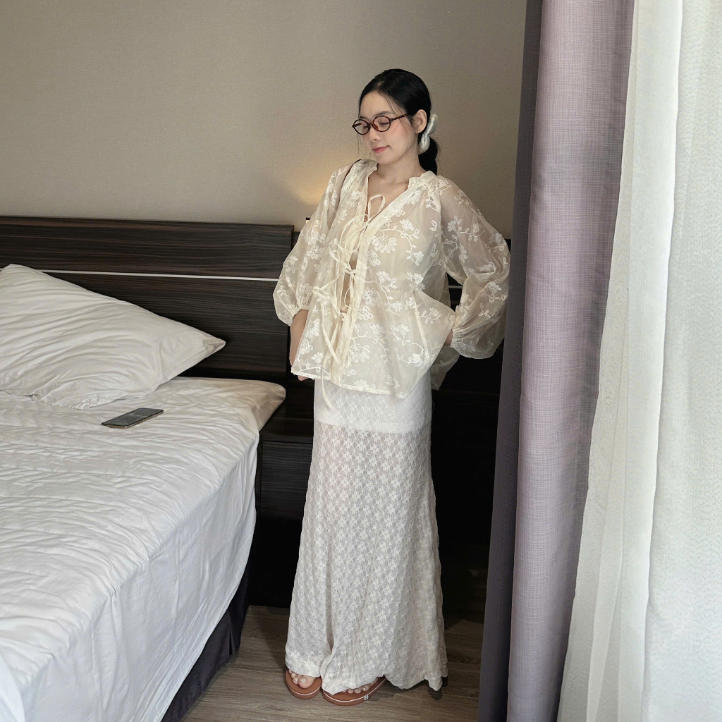 𝐛𝐲𝐂𝐡𝐚𝐧𝐡 - MAYA SKIRT Chân Váy Ren