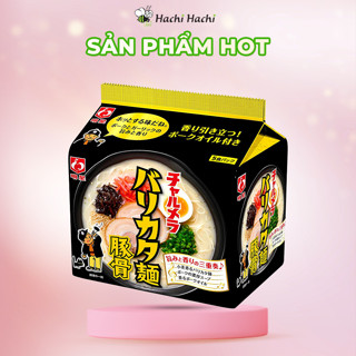 Mì ramen Myojo Foods không chiên vị xương hầm 410g (82g x 5 gói) - Hachi Hachi Japan Shop