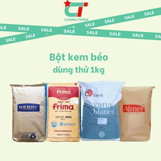 Bột kem béo Frima/Kievit/Almer... dùng thử 1kg pha trà sữa