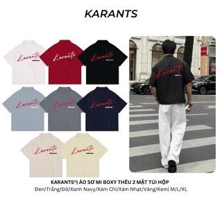 Áo Sơ Mi Form Boxy Local Brand Karants