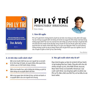 Sách Phi Lý Trí - Dan Ariely (Tái Bản Mới Nhất) (Alpha Books)