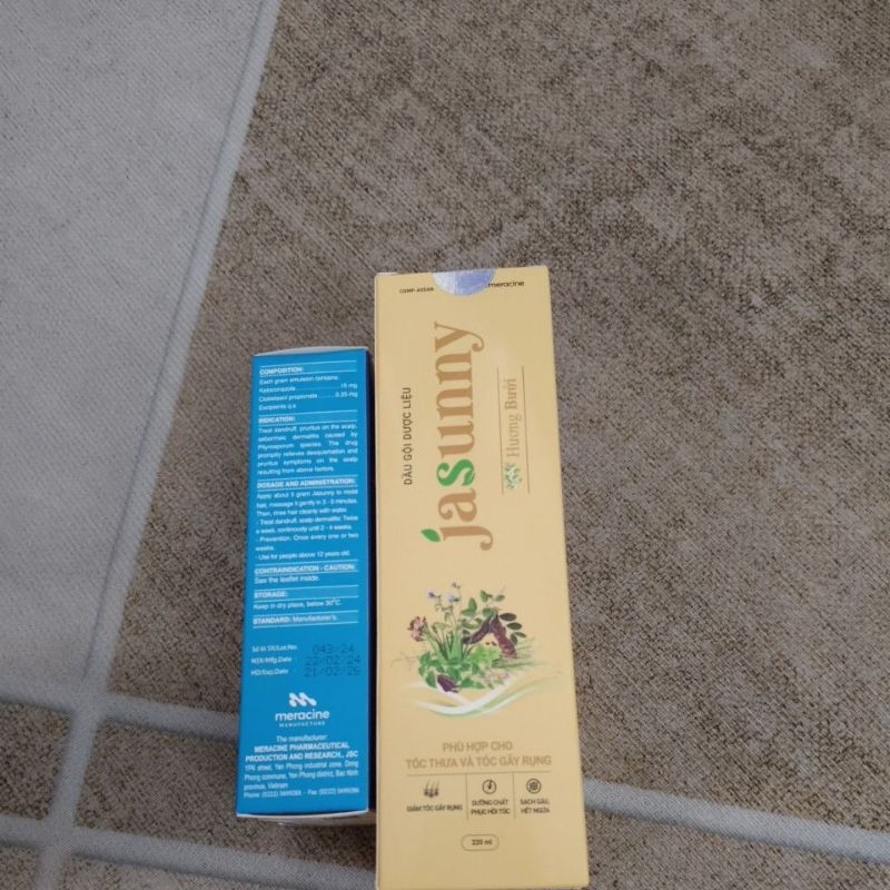 bộ sản phẩm jasunny ,1 chai xanh,1 chai vàng