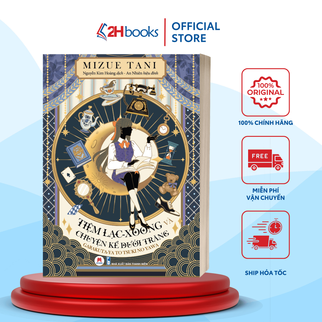 Sách Tiệm Lạc Xoong Và Chuyện Kể Dưới Trăng - 2H Books HCM