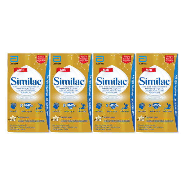 [Combo 3 lốc] Sữa pha sẵn Similac Abbott 110ml