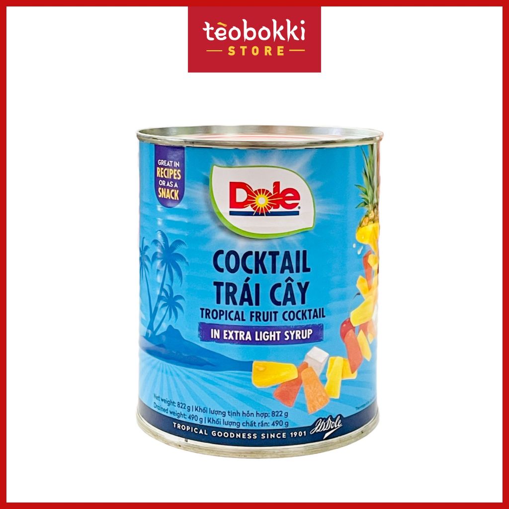 Cocktail trái cây Dole 822g