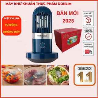 Máy khử khuẩn thực phẩm Donlim Plus, khử trùng rau quả thịt cá tự động bằng công nghệ điện phân nước