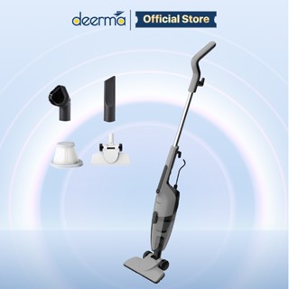 Máy hút bụi cầm tay Deerma DX120C đen lực hút 16000pa, công suất 600W phiên bản mới 2025 - Bảo hành 12 tháng