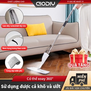 Cây Lau Nhà Phun Sương AIODIY Chổi Lau Đa Năng Thông Minh, Bình Xịt Nước Tiện Lợi, Chất Liệu Bền Bỉ