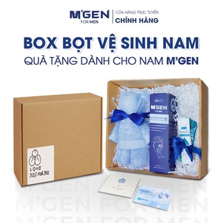 Quà tặng cho nam giới - Box quà bọt vệ sinh nam MGEN 125ml - làm sạch, nam tính, cấp ẩm, cân bằng pH