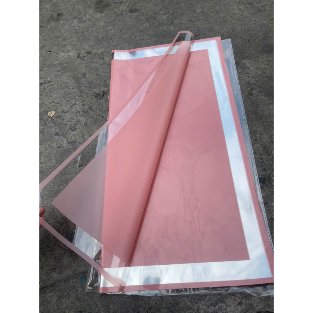 Giấy bóng mờ viềng kính trong