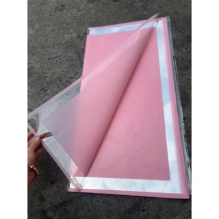 Giấy bóng mờ viềng kính trong