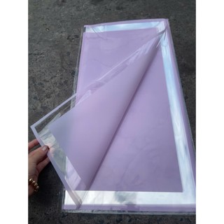 Giấy bóng mờ viềng kính trong