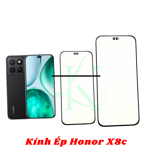 Kính ép trên màn hình dành cho Honor X8C , kính ép dành cho honor x8c
