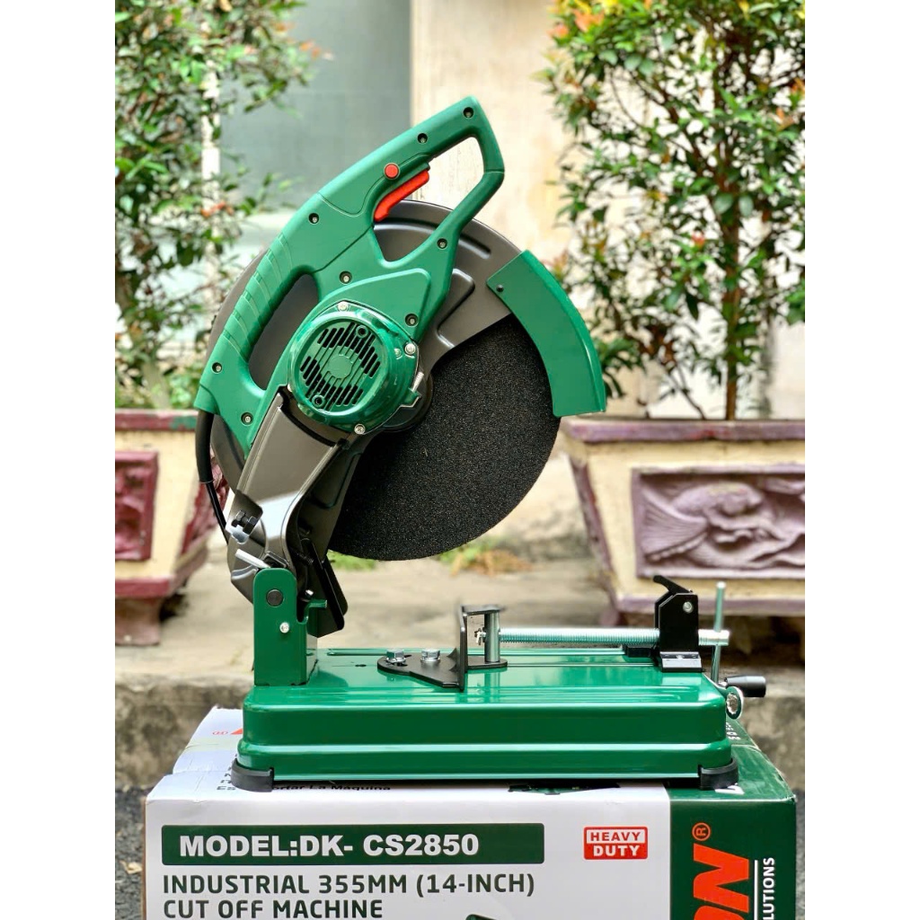 Máy Cắt Sắt Dekton DK-CS2850 / DK-CS2800PLUS / DK-CS2950PLUS có kèm lưỡi cắt 355mm/ động cơ lõi đồng