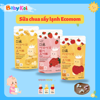 Sữa chua khô hoa quả sấy lạnh Ecomom cho bé ăn dặm (date 2/2026)