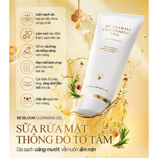Sữa Rửa Mặt Chiết Xuất Thông Đỏ Tơ Tằm BEBLOOM - Dung tích 100ml Skincare Làm Đẹp Da Dưỡng Ẩm Da