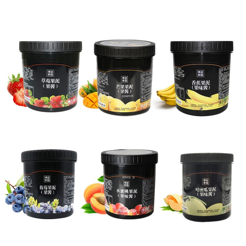 Sốt Boduo Xoài / Dưa Lưới / Đào / Dâu 1.3kg(12 hộp/thùng)