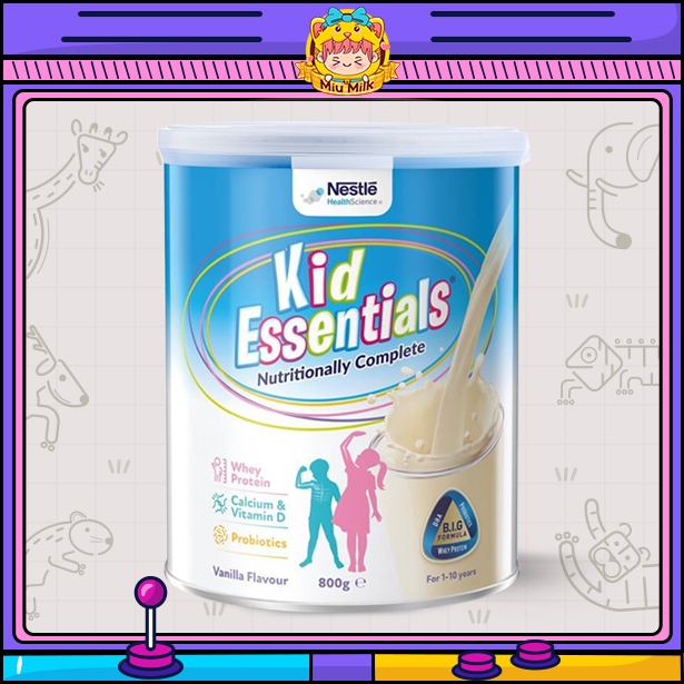 MIUMILK Sữa Kid Essentials 800g - Sữa dành cho trẻ biếng ăn, chậm lên cân