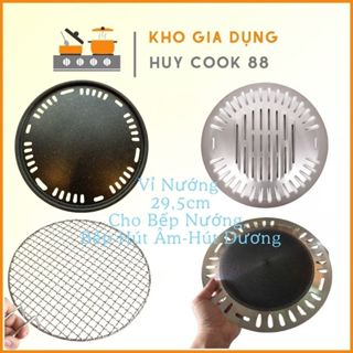Các Loại Vỉ Nướng BBQ Cho Bếp Nướng Than Hoa, Bếp Hút Âm-Hút Dương Tròn 29,5Cm Nhập Khẩu Huycook88 Bền Và Chất Lượng
