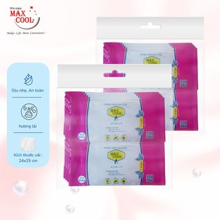 100 cái Khăn lạnh Max Cool 1 tờ, Vải mịn