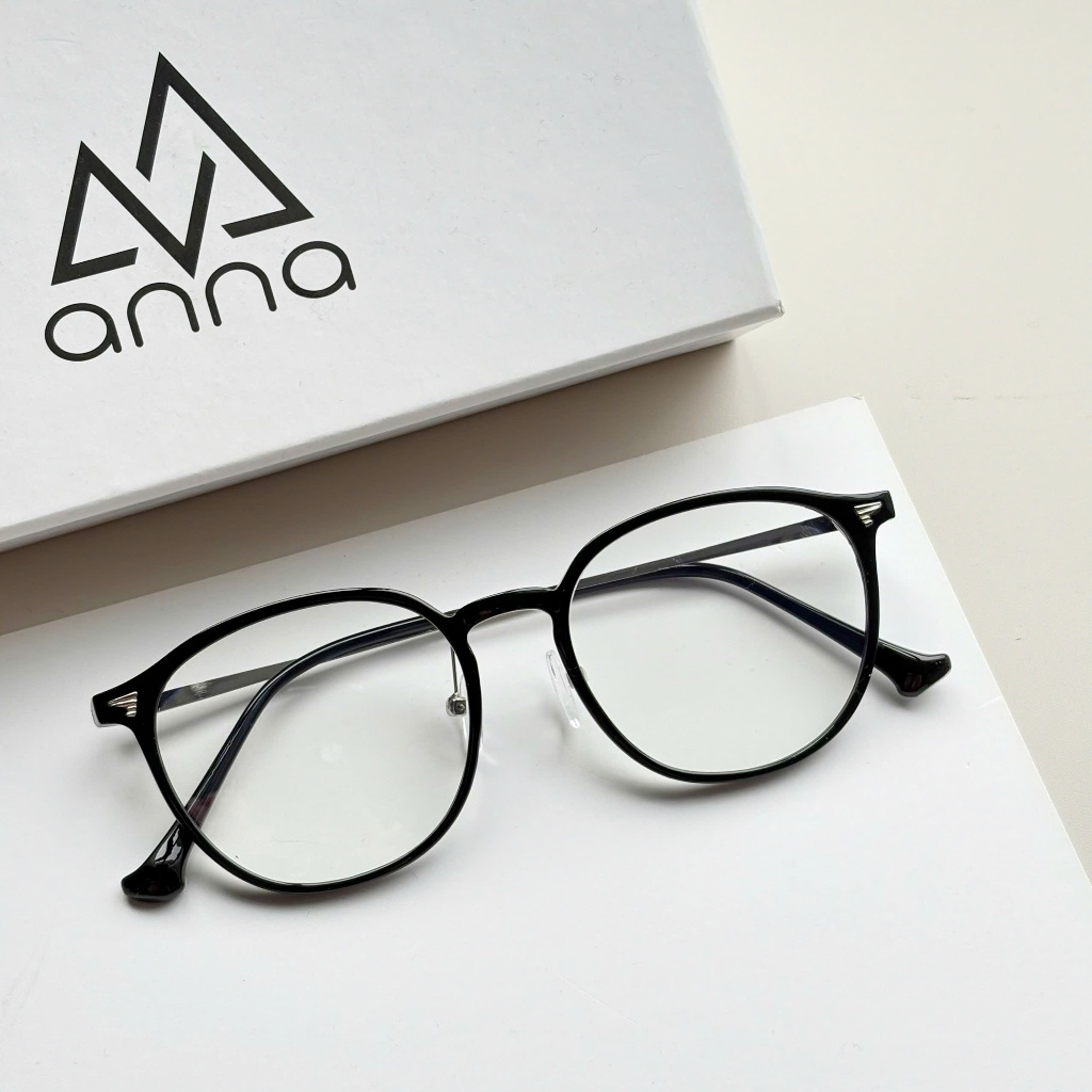 Gọng kính cận thời trang nam nữ ANNA dáng vuông unisex cá tính 72598 | BigBuy360 - bigbuy360.vn