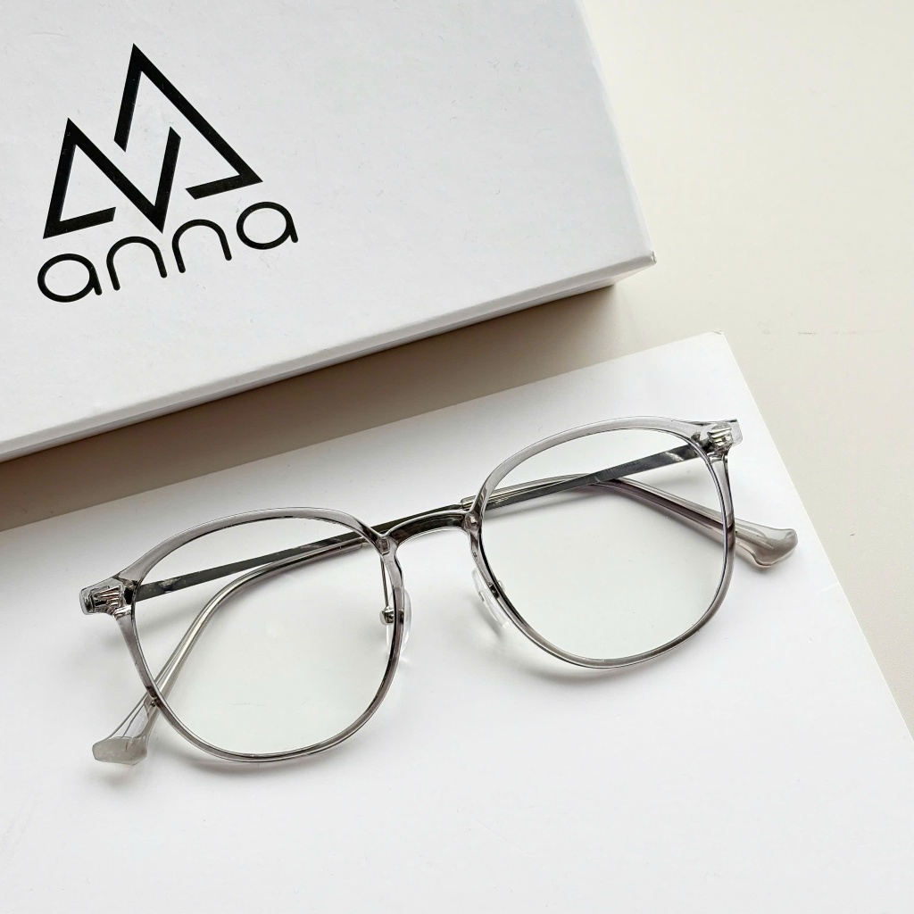 Gọng kính cận thời trang nam nữ ANNA dáng vuông unisex cá tính 72598 | BigBuy360 - bigbuy360.vn