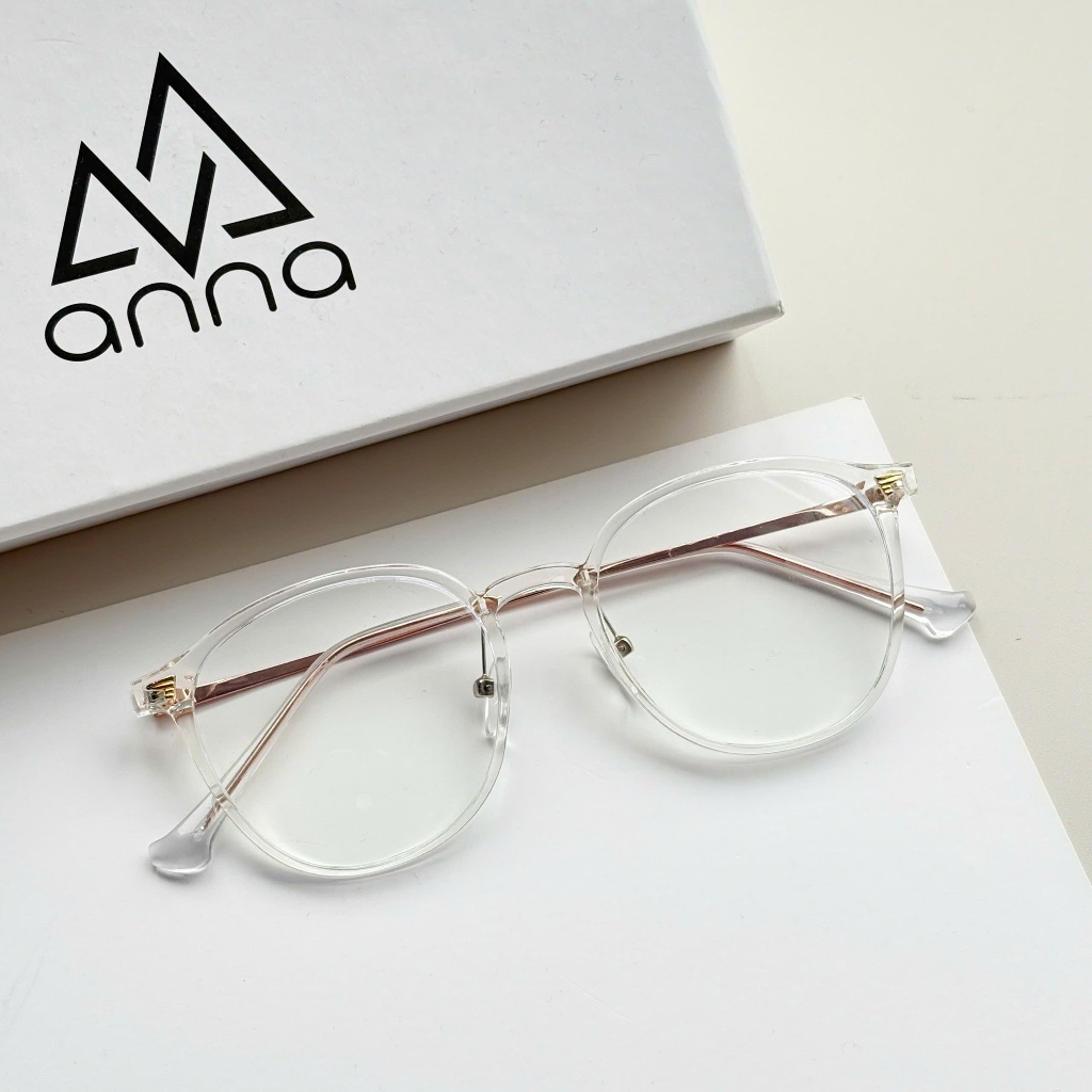 Gọng kính cận thời trang nam nữ ANNA dáng vuông unisex cá tính 72598 | BigBuy360 - bigbuy360.vn