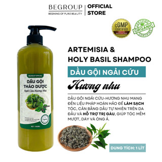 Dầu gội Ngải cứu - Hương nhu chai 1 LÍT