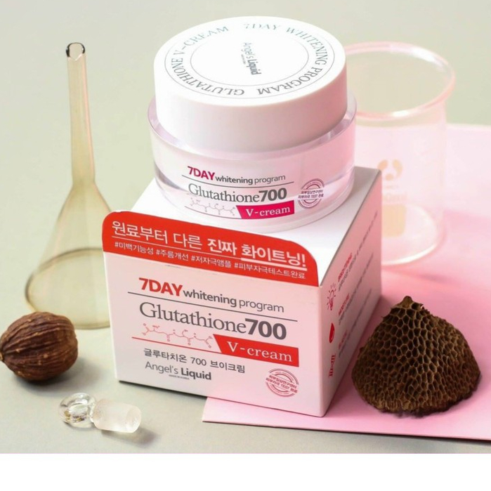 Kem dưỡng trắng 7 Day Whitening Program Glutathione 700 V-Cream