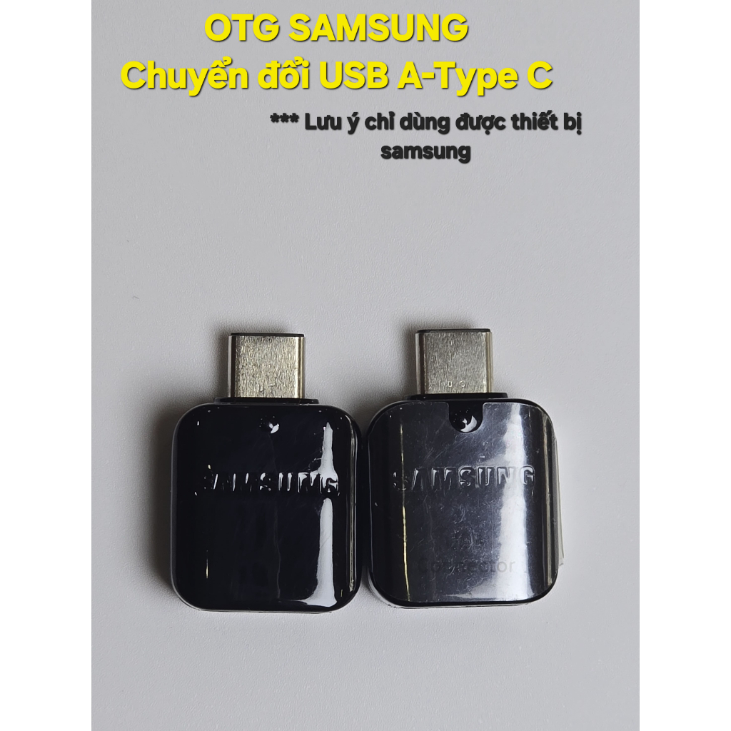 Đầu Chuyển Đổi USB OTG - Type C, Chính Hãng