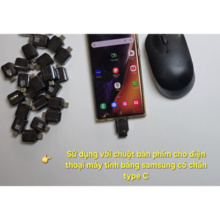Đầu Chuyển Đổi USB OTG - Type C, Chính Hãng