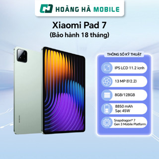 Máy tính bảng Xiaomi Pad 7 8GB/128GB - Chính hãng (Nguyên Seal chưa Active)