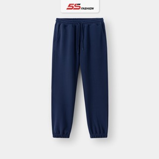 Quần Jogger Nam Chất Nỉ 5S FASHION, Thiết Kế Trơn, Vải Hiệu Ứng Phom Casual QNI24004