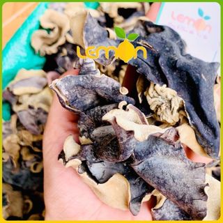 [50g-100g] Nấm mèo 2 da cánh mỏng - Mộc nhĩ đen khô ráo