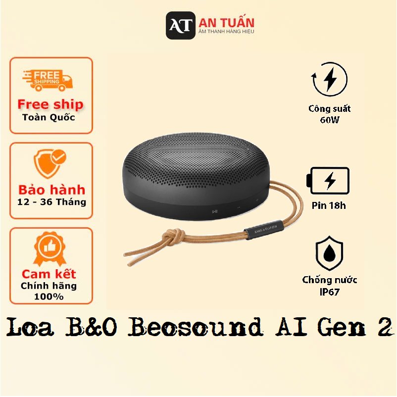 Loa B&O Beosound A1 2nd Gen (Hàng Chính Hãng )