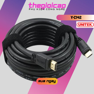 Dây hdmi 2 đầu đực 10m unitek y-c142