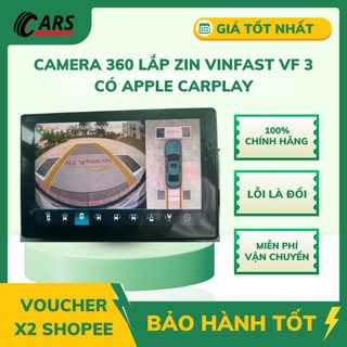 Camera 360 lắp zin Vinfast VF3 - Hỗ Trợ Apple Carplay | Chính Hãng