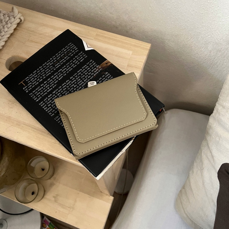 Ví da nữ Handmade Orchid Mini Wallet Onetothree